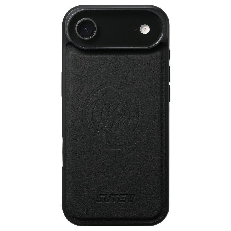 Lederhüllen Für iPhone Air Abnehmbare Magsafe-hülle Suteni