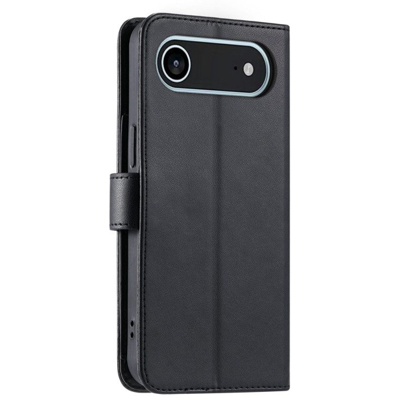 Lederhüllen Für iPhone Air Gesteppte Geldbörse Mit Lanyard Und Schulterriemen