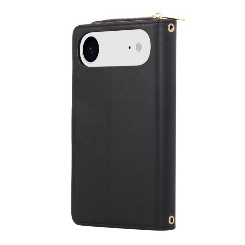 Lederhüllen iPhone Air 9 Kartenfächer Und Lanyard