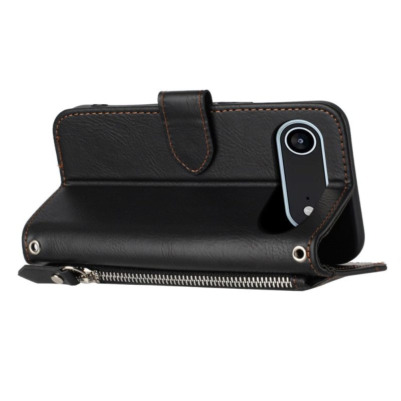 Lederhüllen iPhone Air Retro-geldbörse