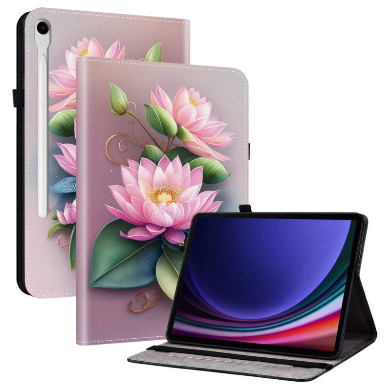 Case Für Samsung Galaxy Tab S10 Fe Lotus-design
