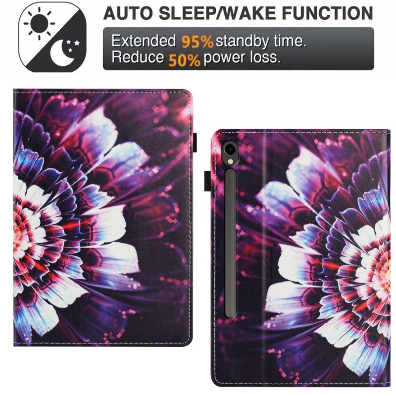 Case Samsung Galaxy Tab S10 Fe Handyhülle Blumen-design