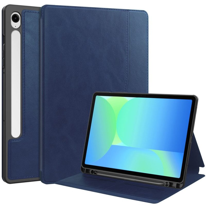 Case Samsung Galaxy Tab S10 Fe Handyhülle Lederoptik