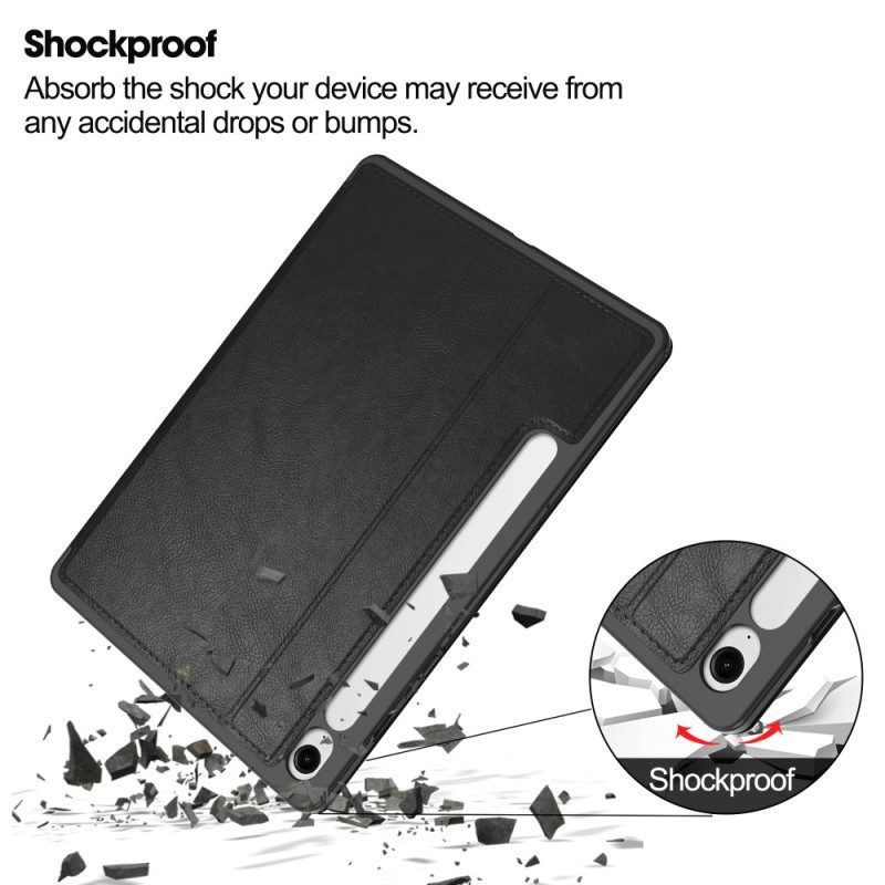 Case Samsung Galaxy Tab S10 Fe Handyhülle Lederoptik