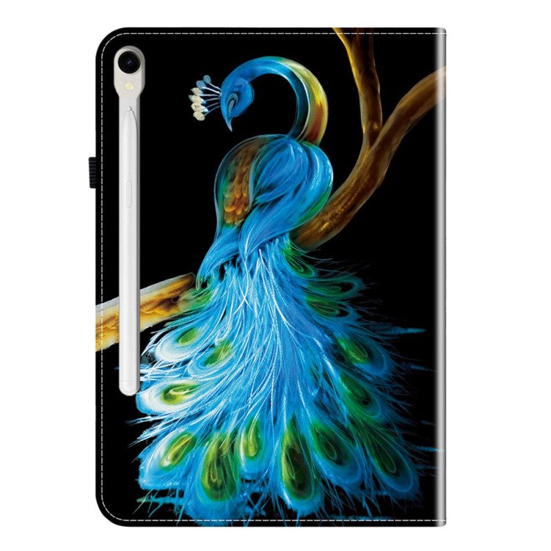 Case Samsung Galaxy Tab S10 Fe Handyhülle Pfauen-design