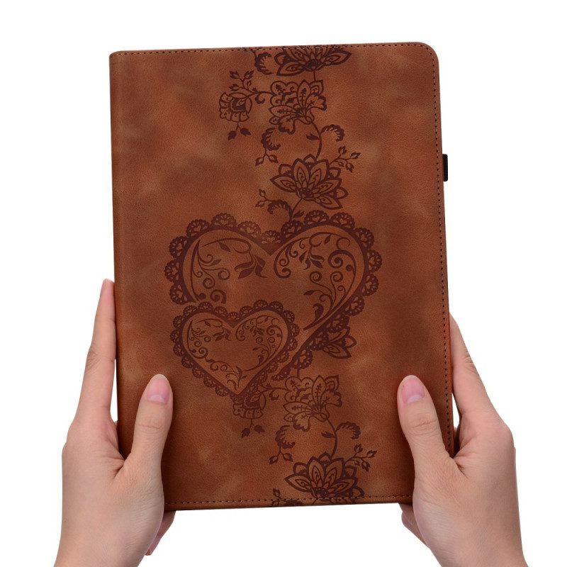 Case Samsung Galaxy Tab S10 Fe Herzen