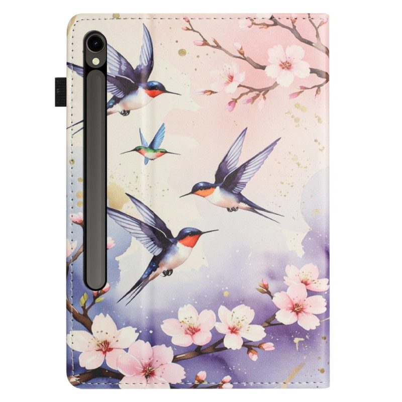 Case Samsung Galaxy Tab S10 Fe Vögel