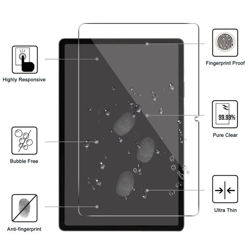 Displayschutzfolie Aus Gehärtetem Glas Für Samsung Galaxy Tab S10 Fe