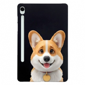 Hülle Für Samsung Galaxy Tab S10 Fe Corgi-muster