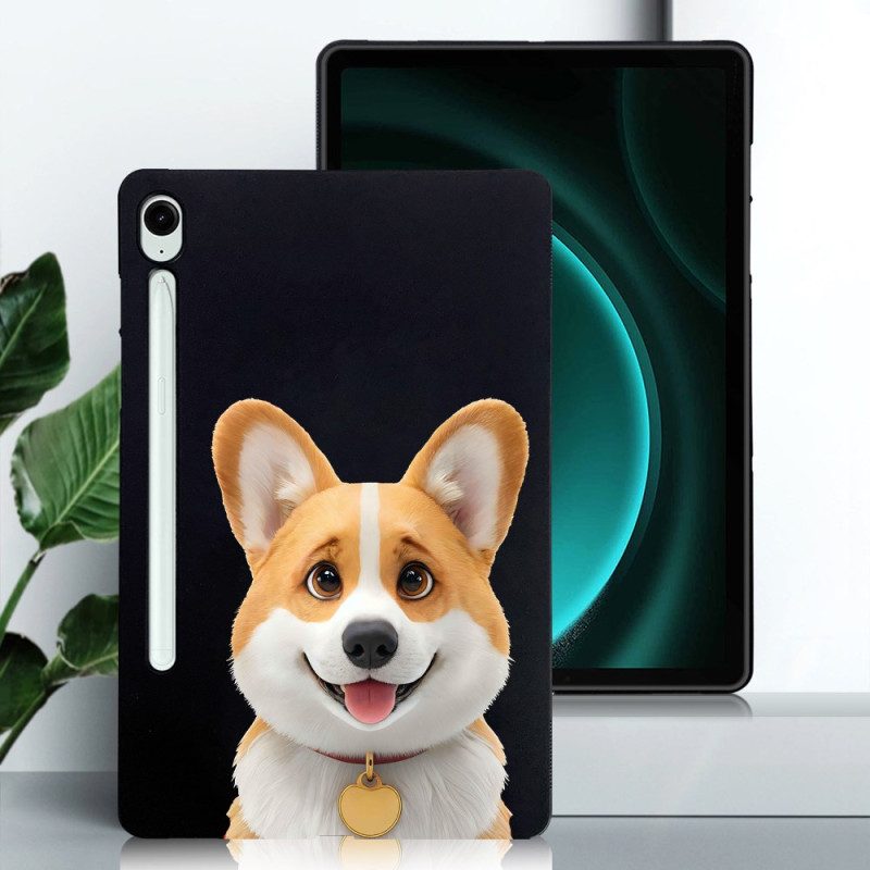 Hülle Für Samsung Galaxy Tab S10 Fe Corgi-muster