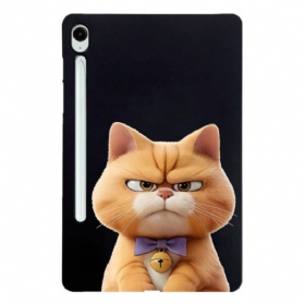 Hülle Samsung Galaxy Tab S10 Fe Handyhülle Garfield Katze