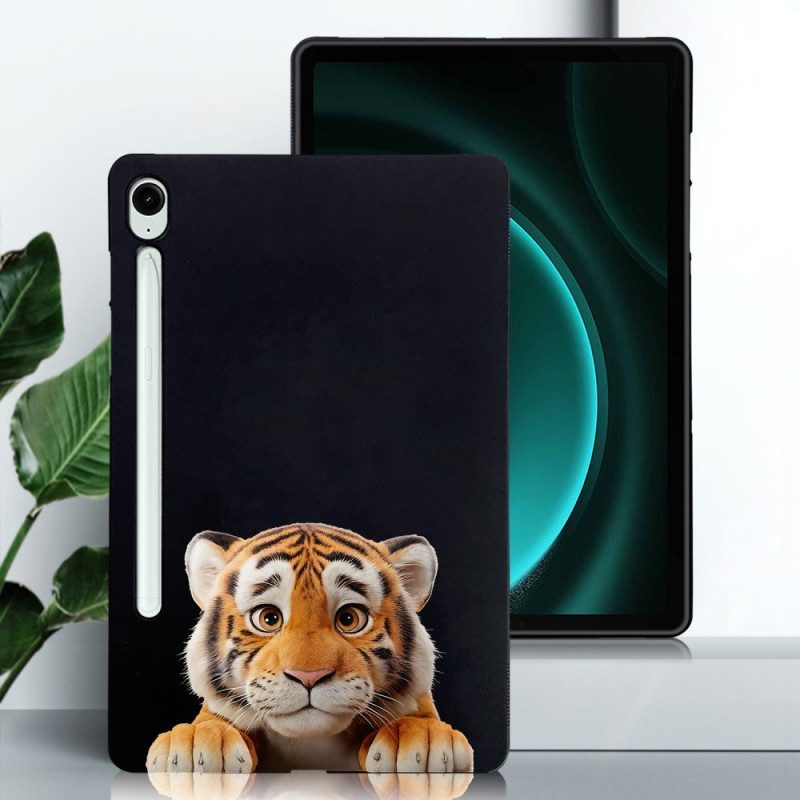 Hülle Samsung Galaxy Tab S10 Fe Handyhülle Kleiner Tiger