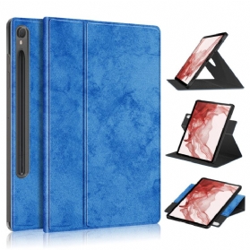 Lederhüllen Samsung Galaxy Tab S10 Fe Handyhülle Drehbar