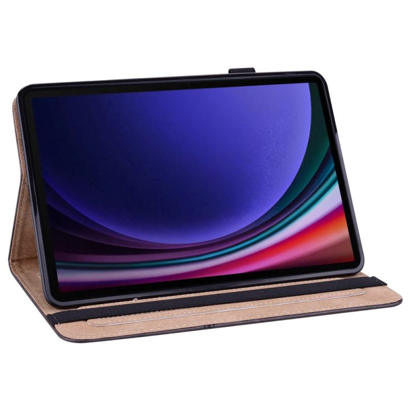 Lederhüllen Samsung Galaxy Tab S10 Fe Retro