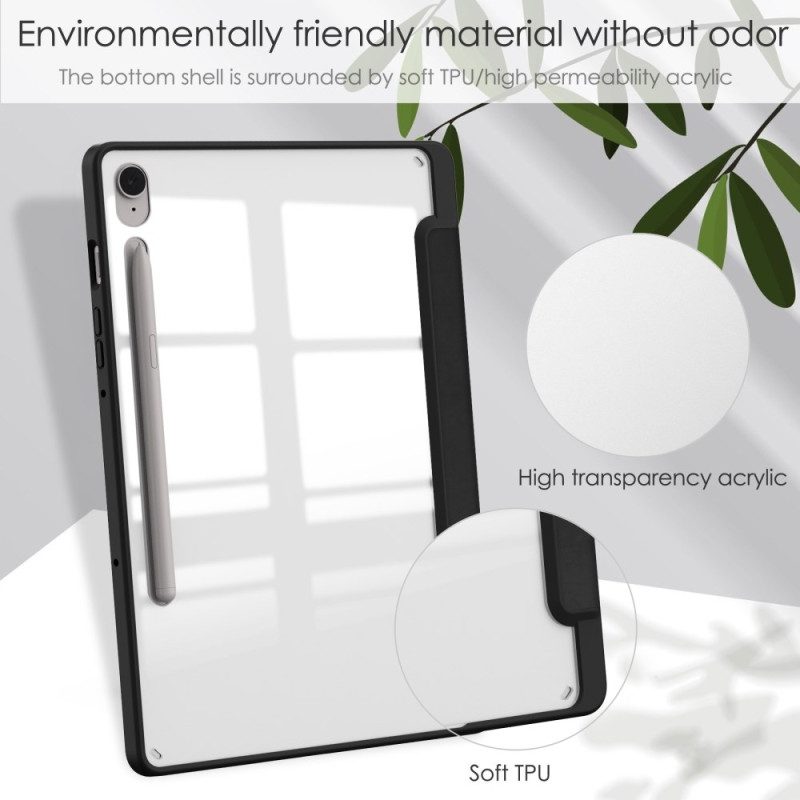 Samsung Galaxy Tab S10 Fe Transparente Rückseite