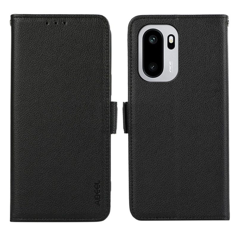 Lederhüllen Für Oneplus 15r Abeel Litschi-textur