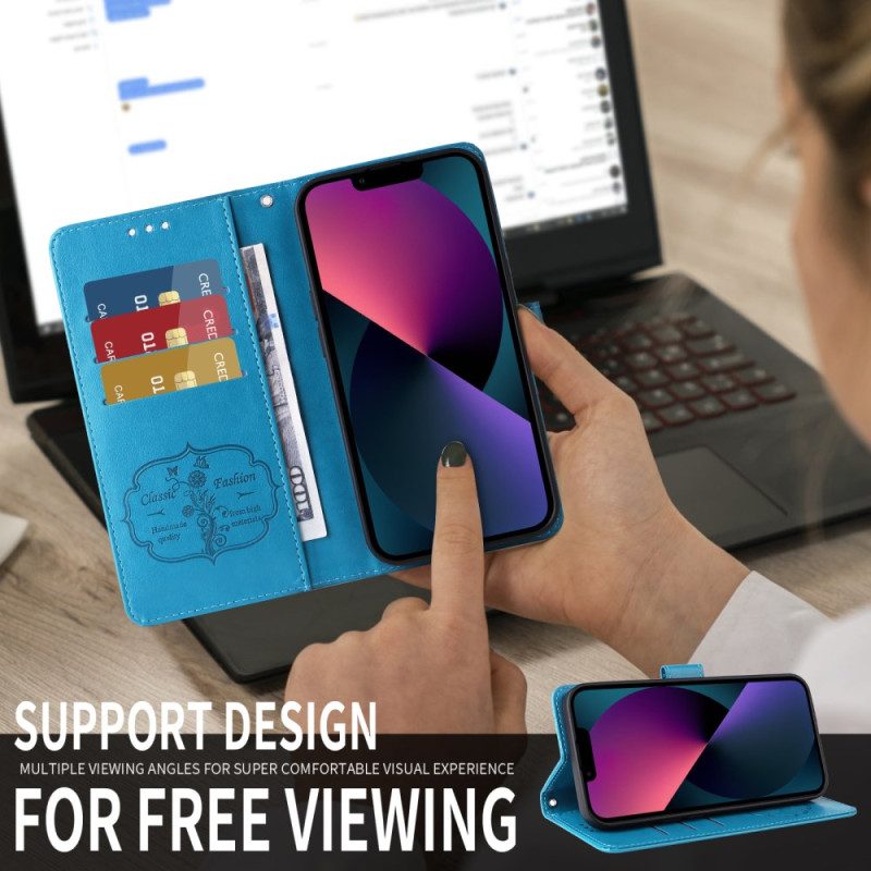 Lederhüllen Oneplus 15r Floral