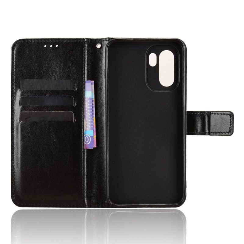 Lederhüllen Oneplus 15r Handyhülle Auffälliges Kunstleder