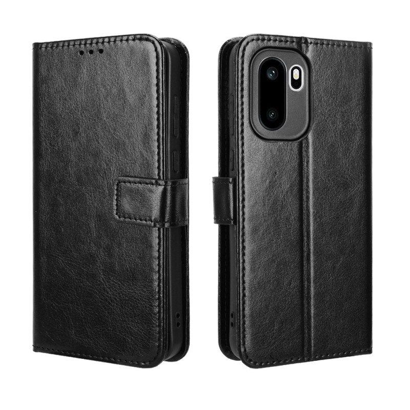 Lederhüllen Oneplus 15r Handyhülle Auffälliges Kunstleder