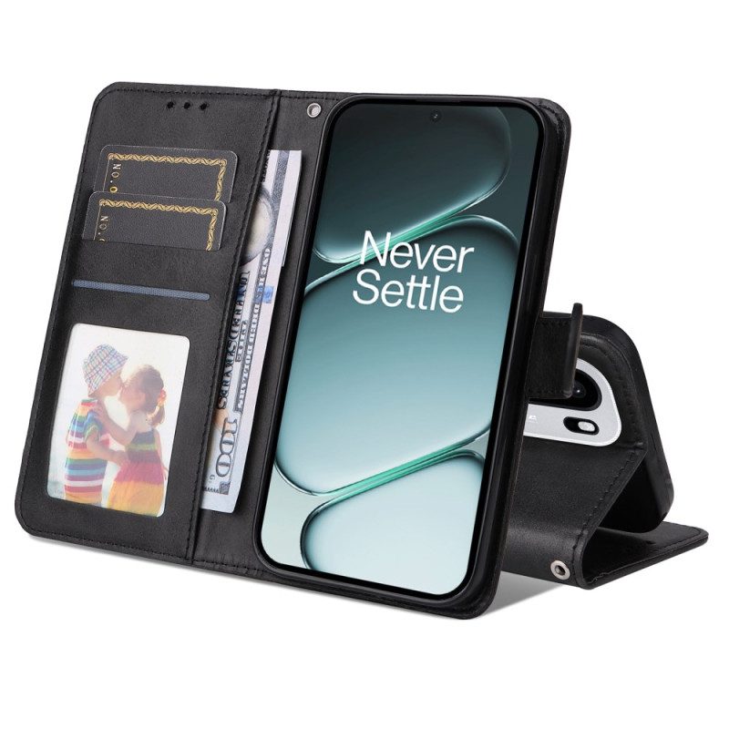 Lederhüllen Oneplus 15r Handyhülle Glattlederoptik