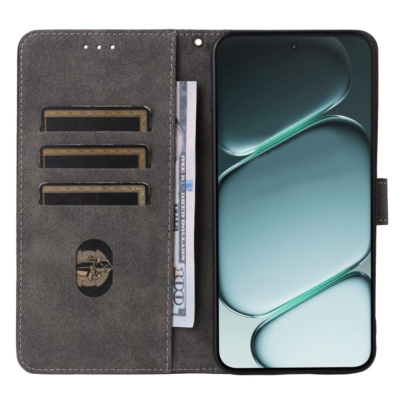 Lederhüllen Oneplus 15r Rfid-schutz In Wildlederoptik