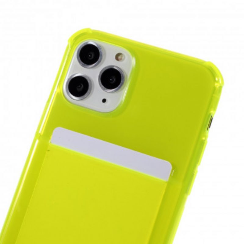 Hülle Für iPhone 11 Pro Mit Kordel Kordelzug Mit Kartenhalter