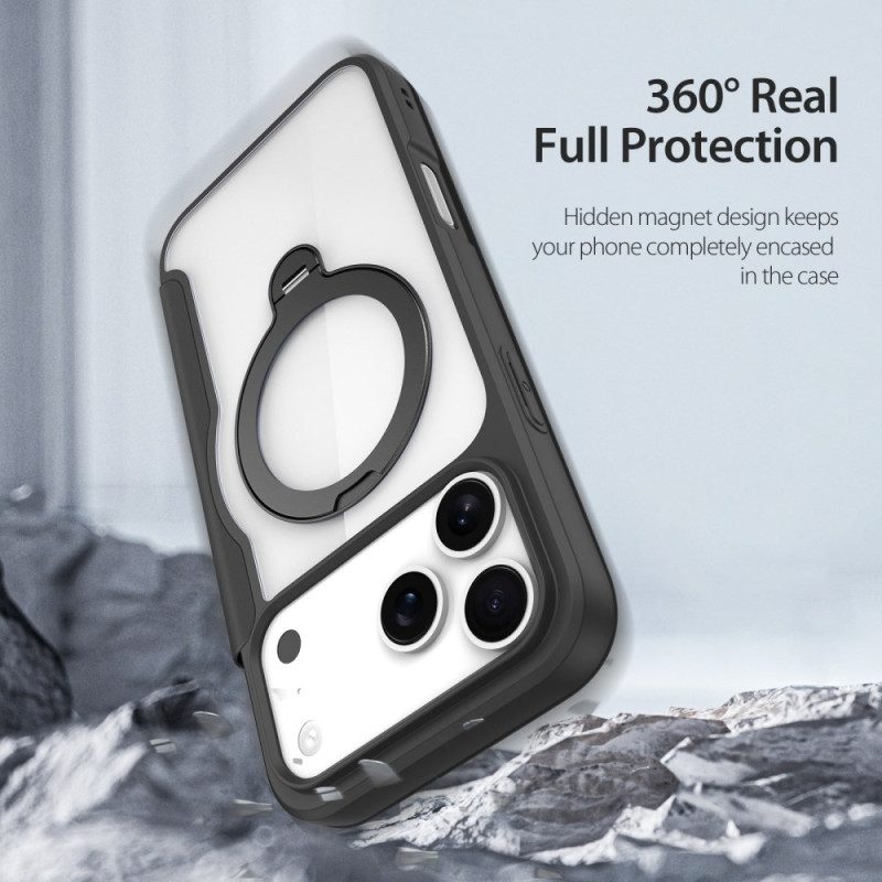 Flip Case Für iPhone 17 Pro Max Magsafe Mit Skin X Pro Serie Dux Ducis Halterung