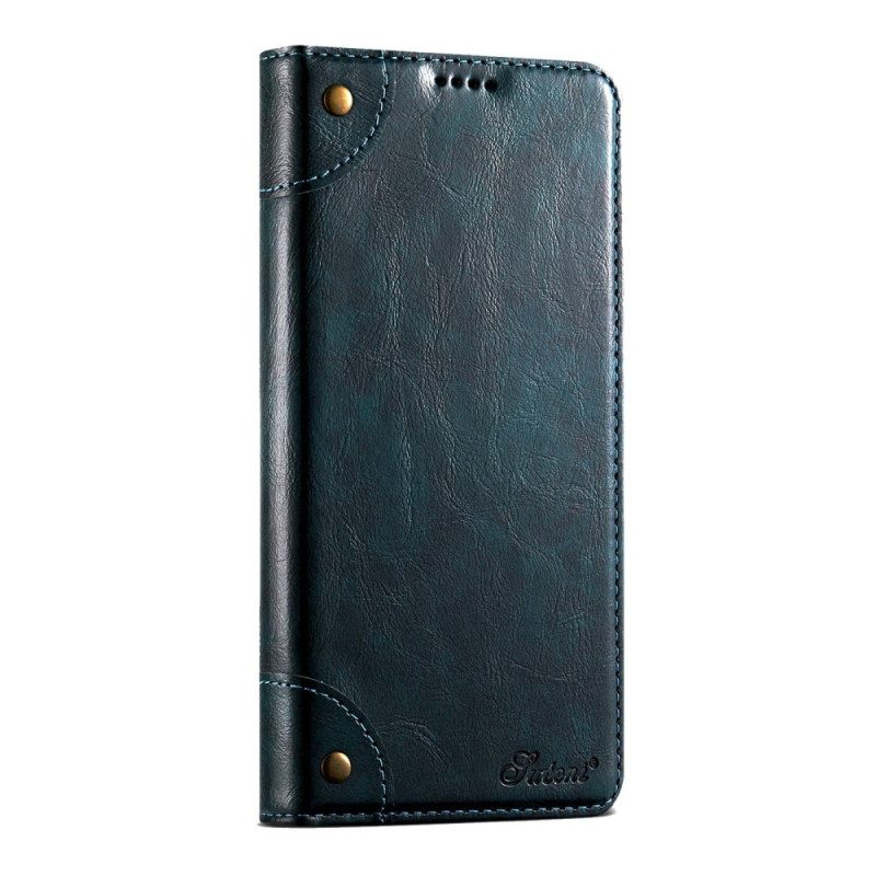 Flip Case Für iPhone 17 Pro Max Vintage Suteni