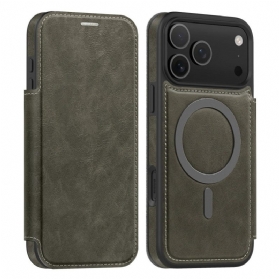 Flip Case iPhone 17 Pro Max Handyhülle Magsafe Kompatibel Mit Rfid-kartenhalter