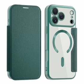 Flip Case iPhone 17 Pro Max Handyhülle Magsafe Kompatibel Mit Rfid-kartenhalter