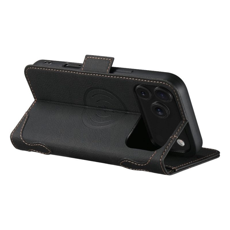 Flip Case iPhone 17 Pro Max Handyhülle Magsafe Premium Vintage Kompatibel