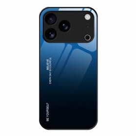 Hülle Für iPhone 17 Pro Max Be Yourself Gehärtetes Glas