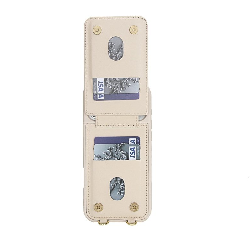 Hülle Für iPhone 17 Pro Max Kartenhalter Und Schultergurt