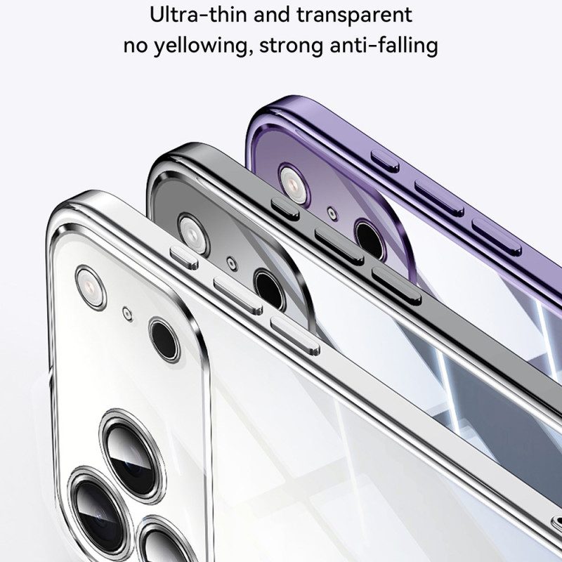 Hülle Für iPhone 17 Pro Max Transparent Mit Trageschlaufe