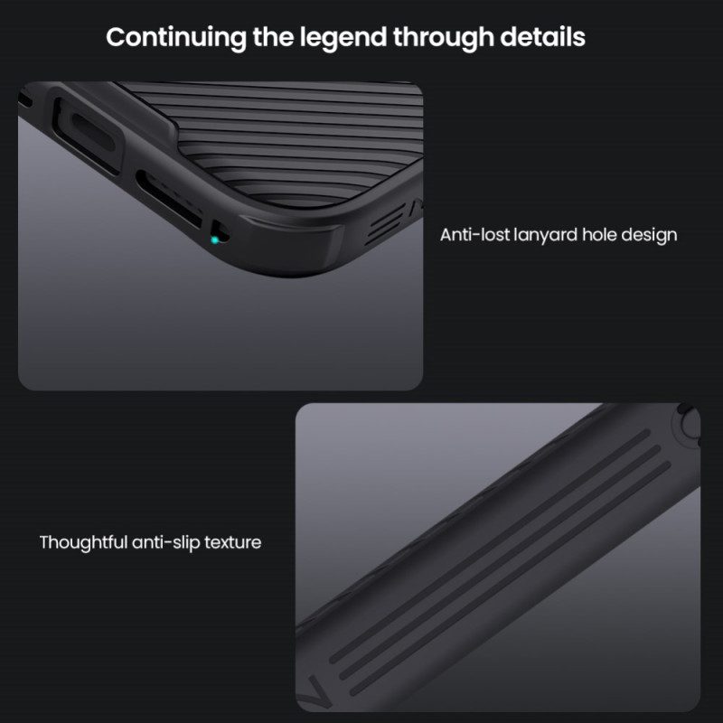 Hülle iPhone 17 Pro Max Camshield Pro Kameraschutz Nillkin