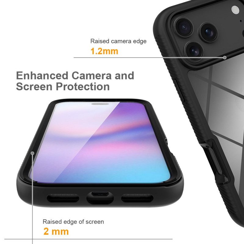 Hülle iPhone 17 Pro Max Handyhülle Hybrid Bumper