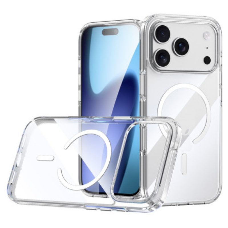 Hülle iPhone 17 Pro Max Handyhülle Magsafe-kompatible Transparente Halterung