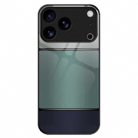 Hülle iPhone 17 Pro Max Handyhülle Zweifarbiges Sicherheitsglas