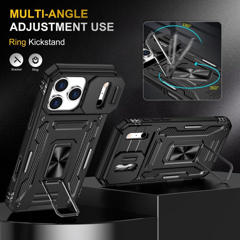 Hülle iPhone 17 Pro Max Linsenhalter Und Schutz In Metalloptik