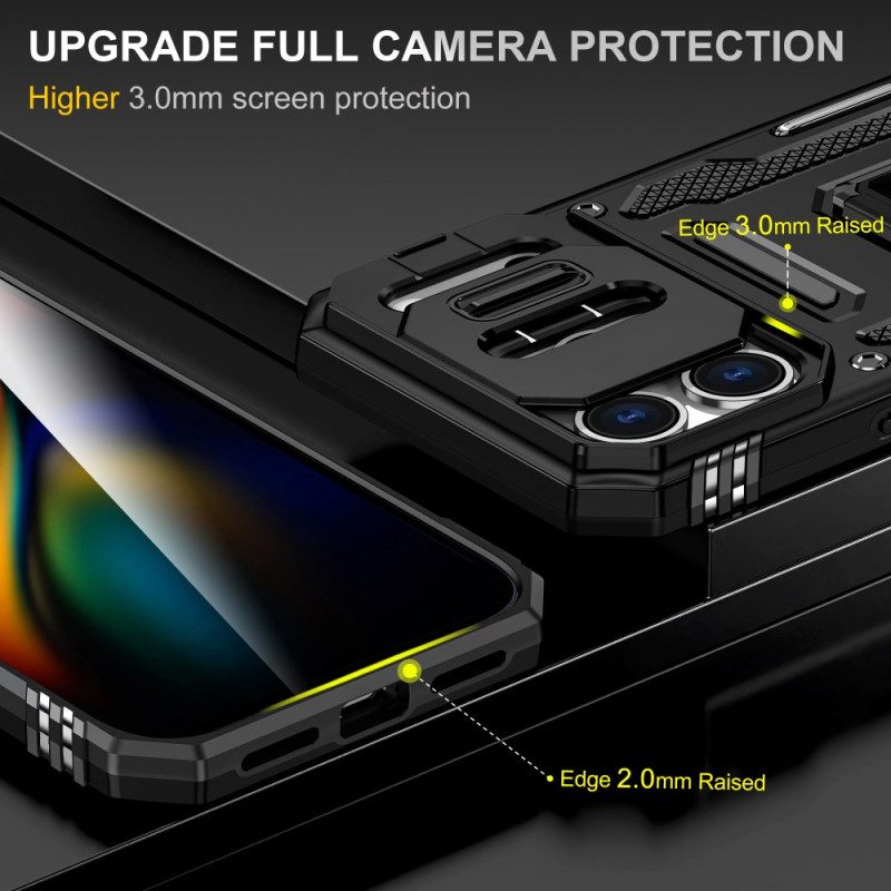 Hülle iPhone 17 Pro Max Linsenhalter Und Schutz In Metalloptik