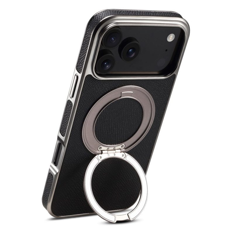 Hülle iPhone 17 Pro Max Strukturiertes Leder