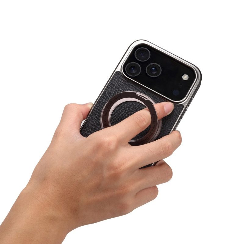 Hülle iPhone 17 Pro Max Strukturiertes Leder