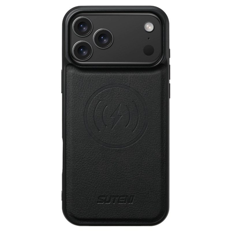 Lederhüllen iPhone 17 Pro Max Magsafe 2-in-1 Suteni