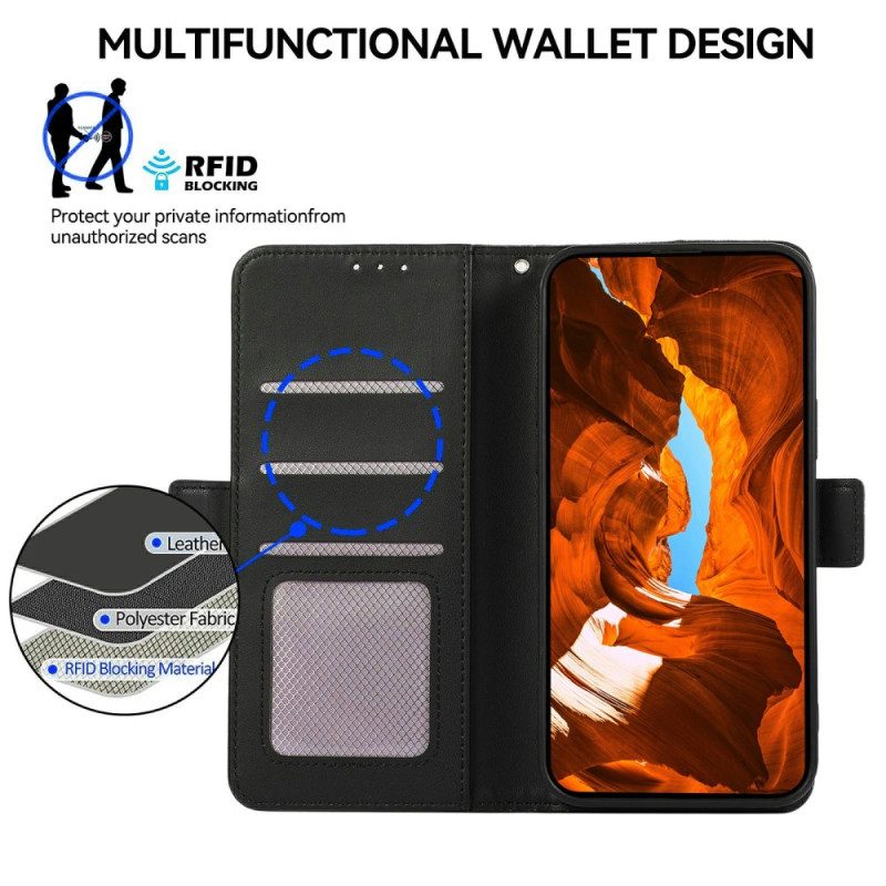 Lederhüllen iPhone 17 Pro Max Rfid-schutz Abeel