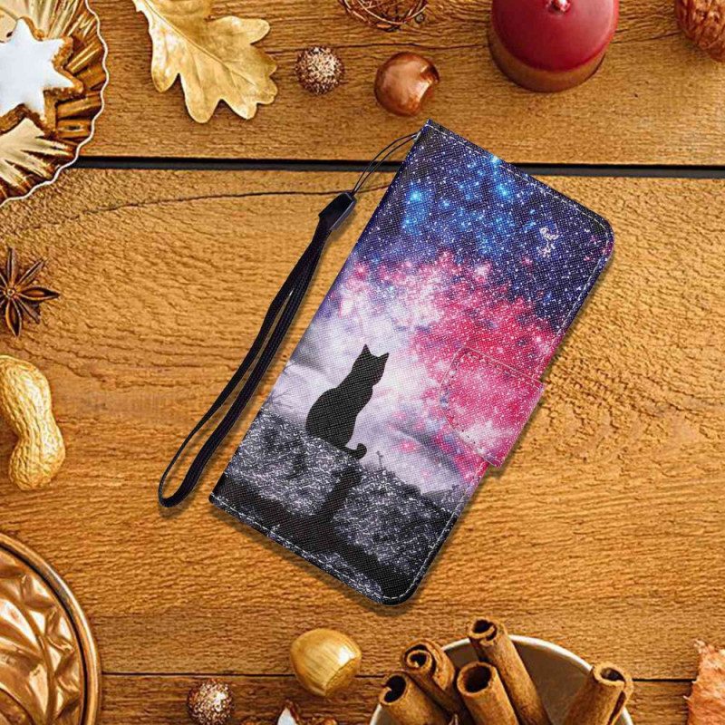 Lederhüllen Für Samsung Galaxy A13 Oberlicht-kat