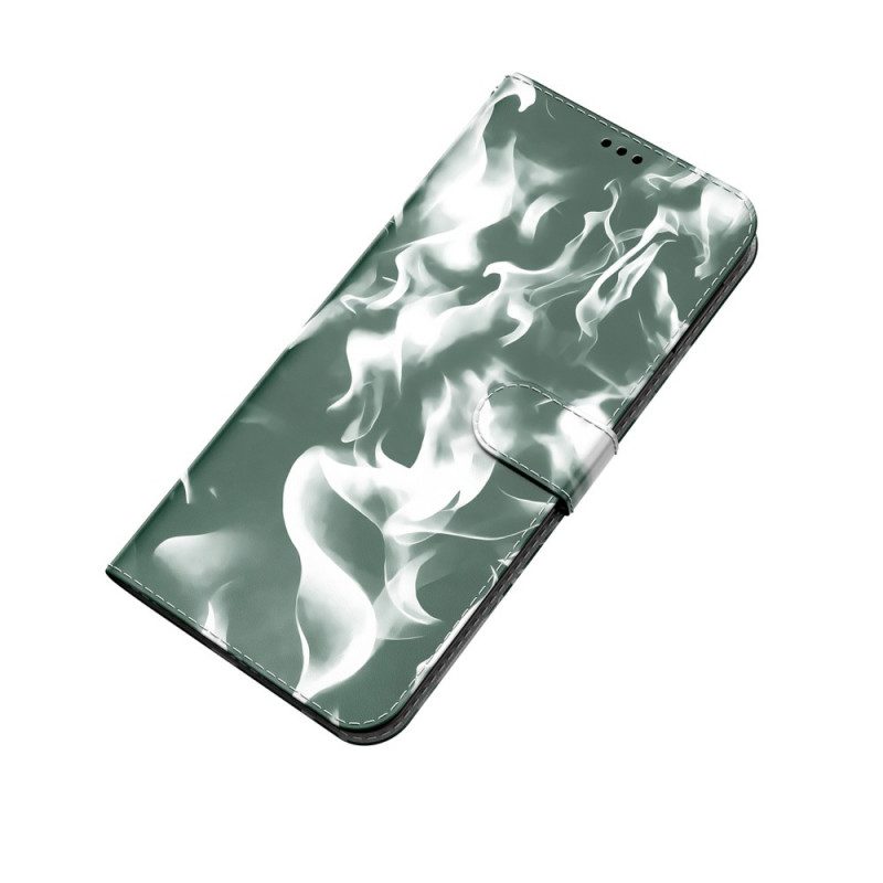 Flip Case Für Realme 8i Abstraktes Muster