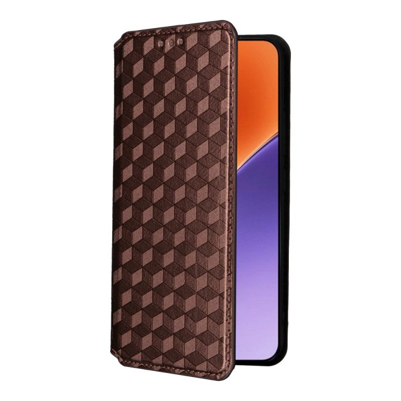Flip Case Für Xiaomi 15 Pro 3d-muster