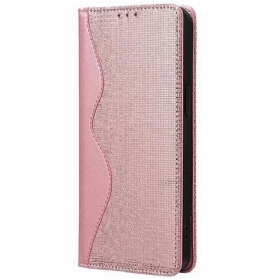 Flip Case Für Xiaomi 15 Pro Rfid-schutz Mit Wellenmuster