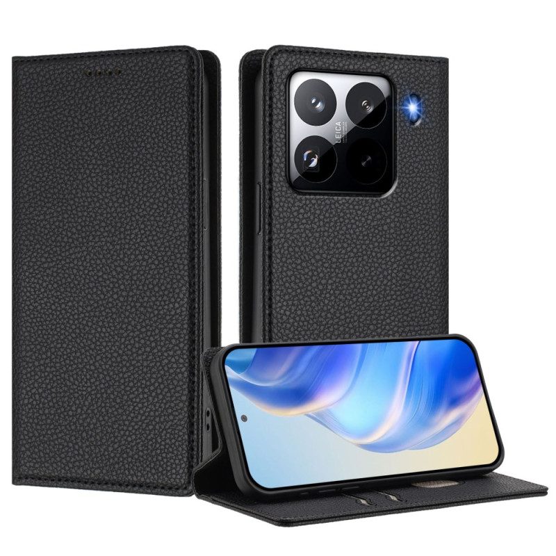 Flip Case Xiaomi 15 Pro Rfid-blockierendes Kunstleder