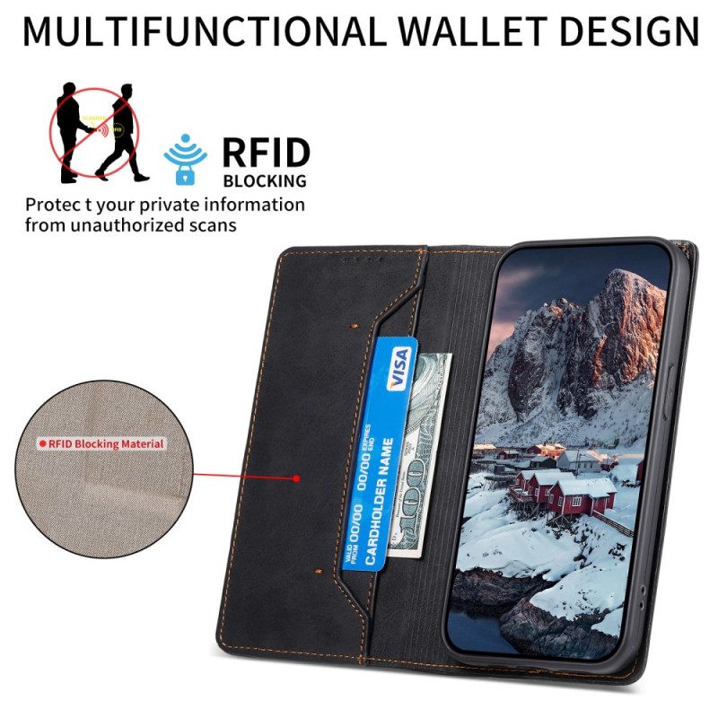 Flip Case Xiaomi 15 Pro Rfid-geldbörse